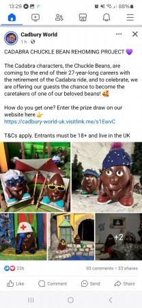 Cadbury World Bean Ride - theDIBB