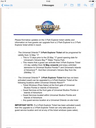universal studios guest services
